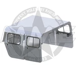 Aluminum Hard Top & 2-PIECE 4-DOOR Kit For Hmmwv/humvee/hummer H1. Fixed Price $7499.00.