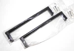 Emtek Select 84085.EDGRUS19.SMUS19 10" Smooth Cabinet Edge Pull Flat Black New!. Fixed Price $79.86.