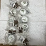Elegant Belwith Cabinet Knob Pulls P6106-WD Chrysanthemum Porcelain Count G1. Fixed Price $25.00.