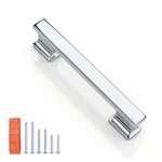 Knobwell 10 Pack Polished Chrome Solid Cabinet Pulls 3-3/4 INCH(96MM) Hole Cente. Fixed Price $59.18.