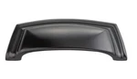 Hickory Hardware P3072-MB Encore Cabinet Cup Pull, 3.78" Matte Black. Fixed Price $10.00.