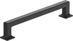 Amerock Lintel 6-5/16" (160MM) Cabinet Pull, Matte Black Transitional Design. Fixed Price $24.99.