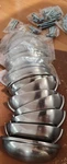 Franklin Brass Bin Cup Pull P34702K-SN-B 3" 76MM, Satin Nickel. Fixed Price $17.95.