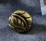 Lancaster Brass 1/4" Leaf Cabinet Knobs/pulls. Fixed Price $8.50.