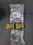 1 Pair Amerock BP3428-BB Burnished Brass Self-closing Hinge. Fixed Price $7.99.