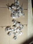 Lot Of 24 Brainerd P67659W Sn C1 Satin Nickel Knob 1-1/2. Fixed Price $43.20.