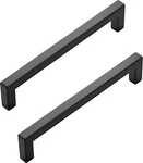 Joy Decor 10 Pack Solid 5 Inch Kitchen Cabinet Handles Square Matte Black. Fixed Price $16.97.