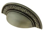 3" Hammered Cup Pull Brushed Satin Pewter. Fixed Price $11.12.