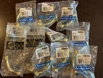 3" On Center Cabinet Drawer Pull Polished Brass Lot X10PK BP3441-3 Amerock. Fixed Price $10.99.