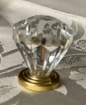 Belwith P35-CA3 35MM Knob Crysacrylic W/ Solid Brass, Partno. Fixed Price $6.82.