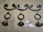 Lot Of 9 Liberty French Lace Drawer/cabinet Pulls Former Sales Display Set. Fixed Price $14.95.