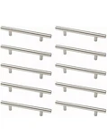 (10) Franklin Brass P01026-B 5" Center Bar Cabinet Pull Stainless Steel. Fixed Price $49.99.