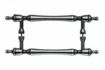 Top Knobs M826-8 Pair Somerset Finial Back Door Pull Pewter. Fixed Price $125.00.
