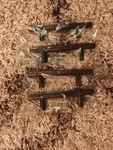4 Bar Pulls Kitchen Cabinet Dresser Hardware Bronze Free Shipping. Fixed Price $11.99.