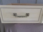 1 Small Pull Drawer Henry Link Faux Bamboo Dresser Handle Regency Hardware 4". Fixed Price $60.00.