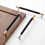 2-PACK 7.5IN 192MM Gold Black Knurled Bar Cabinet Pulls Aluminum Handles. Fixed Price $26.72.