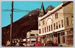 Skagway, Ak Postcard - Historic Broadway Street Pack Train Bar. Fixed Price $7.69.