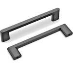 Homdiy 10 Pack Matte Black Cabinet Pulls 6-1/4 Inch Hole Center Kitchen Drawer. Fixed Price $19.95.