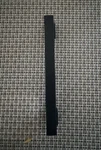 Amerock 128MM Matte Black Metal Bar Pull Contemporary Cabinet Handle. Fixed Price $50.00.