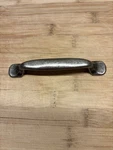 Set Of 2 New Cabinet Handles Drawer Pulls Pewter Gray Finish Richelieu. Fixed Price $20.00.