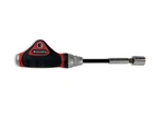 Husky T-handle Ratcheting Screwdriver, Nut With Socket, Red Black, Steel. Fixed Price $16.97.