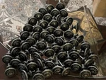 Liberty Harmon Drawer Cabinet Pulls Knobs Pewter Rustique. Fixed Price $110.00.