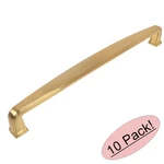 *10 Pack* Cosmas Cabinet Hardware Brushed Brass Modern Handle Pulls #4392-192BB. Fixed Price $59.84.