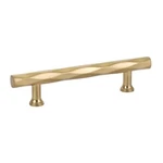 Lot Of 5 - Emtek 86429US4 Tribeca 4" Center Bar Cabinet Pull. Fixed Price $69.77.
