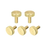 Uxcell Knurled Thumb Screws, M4X10MM Flat Brass Bolts Grip Knobs. Fixed Price $14.26.