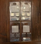 New Lot Of Ikea Korrekt Nickel Drawer Pulls 2-PACK 11/16" Cabinet 000.846.84. Fixed Price $39.99.
