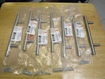 Lot Of 7 Richelieu BP305108195 4-1/4" Center Bar Cabinet Pull Nickel. Fixed Price $14.95.