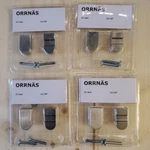 4X Ikea Orrnas Knob Brushed Stainless Steel Packs 11/16" (17MM) 302.361.53. Fixed Price $12.00.