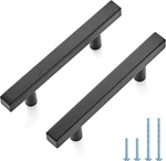 10 Pack 3 Inch Matte Black Square Cabinet Handles Stainless Steel Hardwa. Fixed Price $27.52.