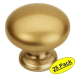 *25 Pack* Cosmas Cabinet Hardware Gold Champagne Round Mushroom Knobs #4950GC. Fixed Price $36.00.