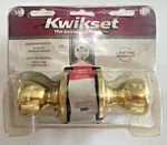 2008 Kwikset 400T 3 Cp Code K6 Bbpkg Keyed Entry Knob Polished Brass. Fixed Price $15.00.