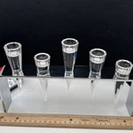 Swarovski Crystal Stalactite Candle Holder #182485 Andree Putman Design As Is. Fixed Price $199.26.