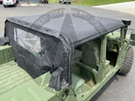 Man Black Soft Top Kit & Rear Curtain For HUMVEE/M998/M1123/M1165/M1045/M1152. Fixed Price $1051.99.