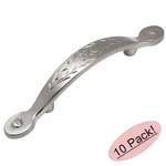 *10 Pack* Cosmas Cabinet Hardware Satin Nickel Handle Pulls #465SN. Fixed Price $22.75.