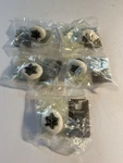 Retired Belwith P3031-SPAW Country Casual Collection Leaf Oval Knob Lot Of 5. Fixed Price $18.68.