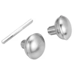 Satin Nickel Door Set With Spindle, Antique Old Style Replace.... Fixed Price $21.07.