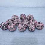 Vintage Style Ceramic Drawer Knobs Pink Set Of 12. Fixed Price $14.98.