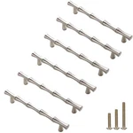 6PCS Bamboo Shape Solid Zinc Alloy Cabinet Pulls Handles, Dresser Drawer Cabi.... Fixed Price $25.81.