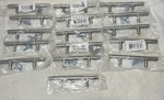 (16) New Dynasty European Style 3" Cc Bar Cabinet Pull Satin Nickel P-1001-SN. Fixed Price $25.99.