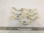 (7) Used Amerock Barrel Ceramic Cabinet Pull White BP76245-W3 Cosmetic, Read!. Fixed Price $23.90.