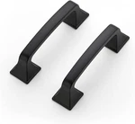 30 Pack Solid Inch Square Foot Arch Pulls Kitchen Cabinet Handles Matte Black. Fixed Price $54.59.