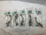 Amerock BP3420-BB Brass Mock Latch 3"CC Cabinet Arch Pull Lot Of 5. Fixed Price $10.30.