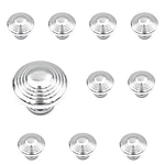 Pack Hickory Hardware P3103-CH Chrome 1/4" Round Cabinet Knob Pull Fanfare. Fixed Price $45.59.