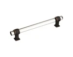 Amerock Glacio 6-5/16" Cabinet Pull Clear Oil Rubbed Bronze BP36656CORB. Fixed Price $13.82.