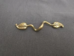Hickory P7302-LP Brass Drawer Pull 3-3/4" Cc Touch Of Spring Usa Made Nos. Fixed Price $5.00.