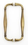 Alno G726-8-AE Charlie's 8" Cc Back To Glass Door Pull , Antique English. Fixed Price $100.00.